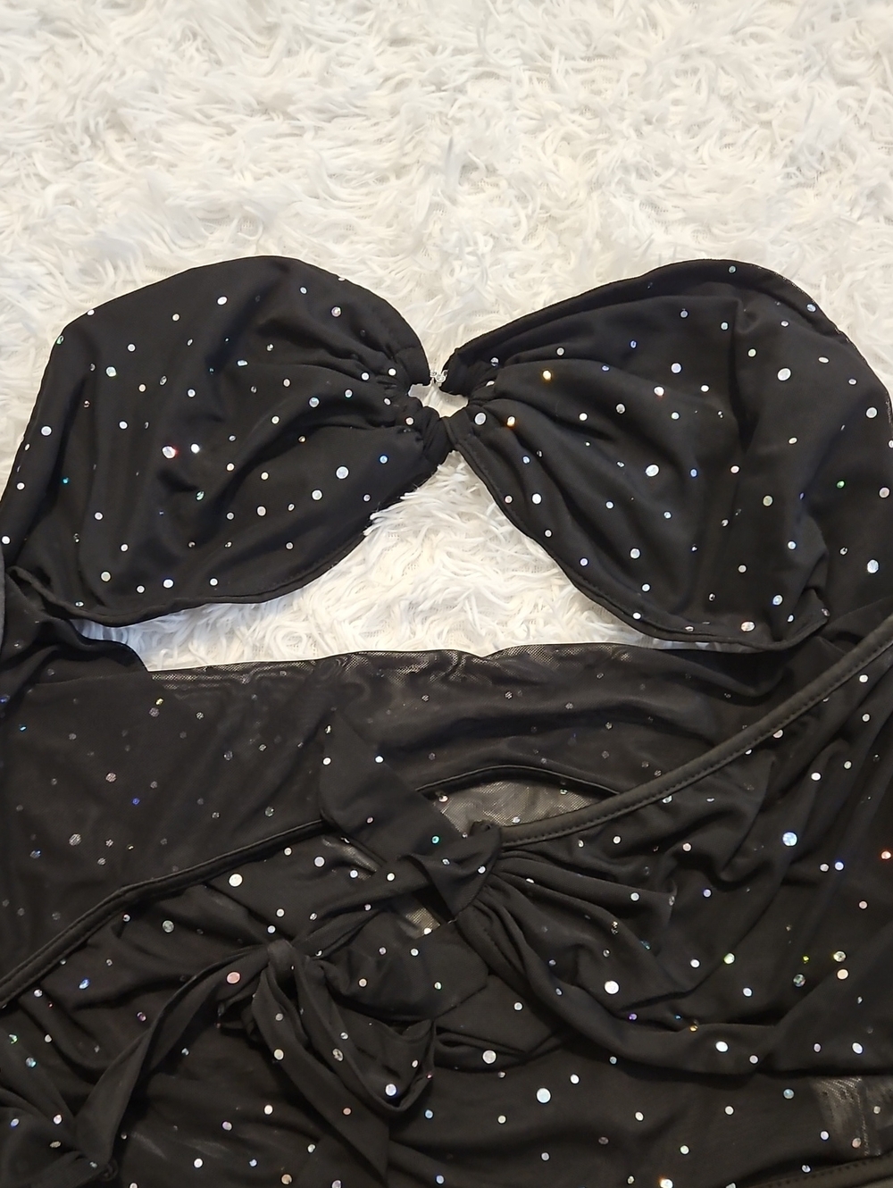 10 PIECE SHEIN CURVE QUEEN SEQUIN CLOTHING BUNDLE - Picture 11 of 16